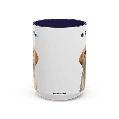 Funny Labrador Retriever Coffee Mug – Me Before Coffee / Me After Coffee – Cute Lab Teeth Design – Teefers Original