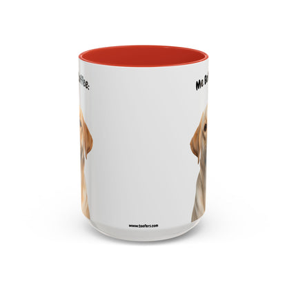 Funny Labrador Retriever Coffee Mug – Me Before Coffee / Me After Coffee – Cute Lab Teeth Design – Teefers Original