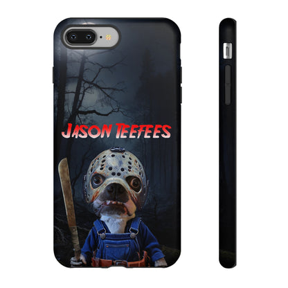 Masked Mischief: Jason Teefees Phone Case