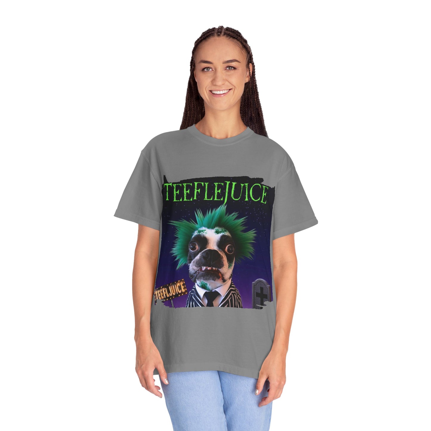Teeflejuice Unisex T-Shirt: Stylishly Spooky Comfort