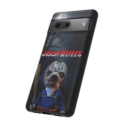 Masked Mischief: Jason Teefees Phone Case