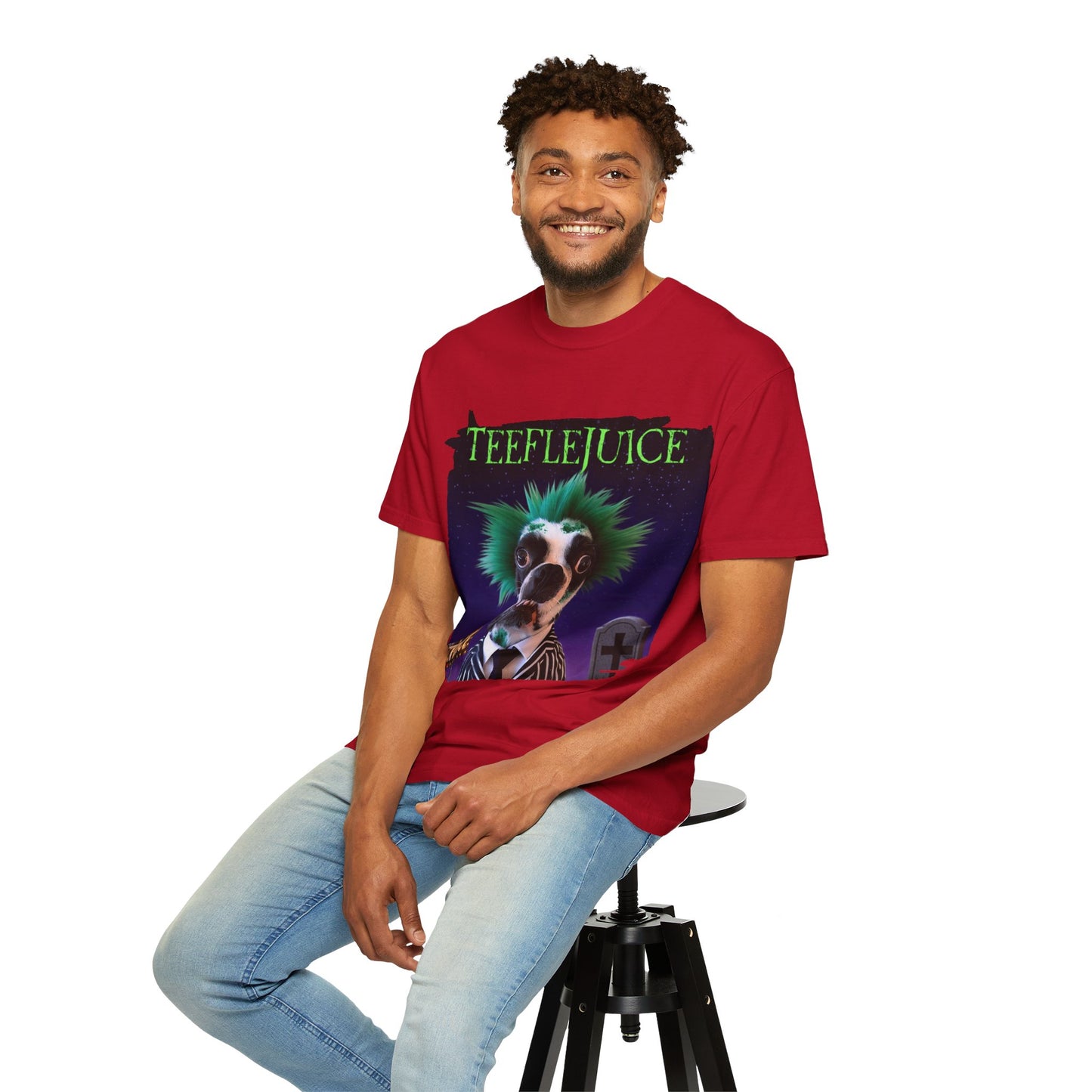Teeflejuice Unisex T-Shirt: Stylishly Spooky Comfort