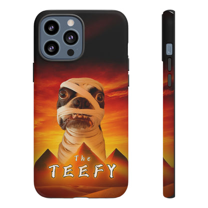 The Teefy Phone Case: Perfect for Teef and Classic Horror Enthusiasts