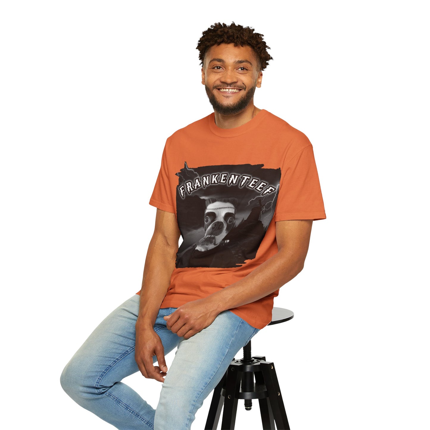 Frankenteef Unisex T-Shirt: Classic Monster Charm