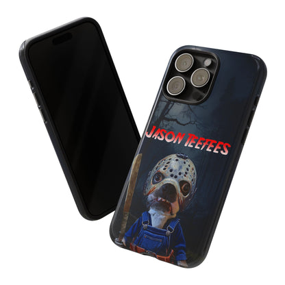 Masked Mischief: Jason Teefees Phone Case