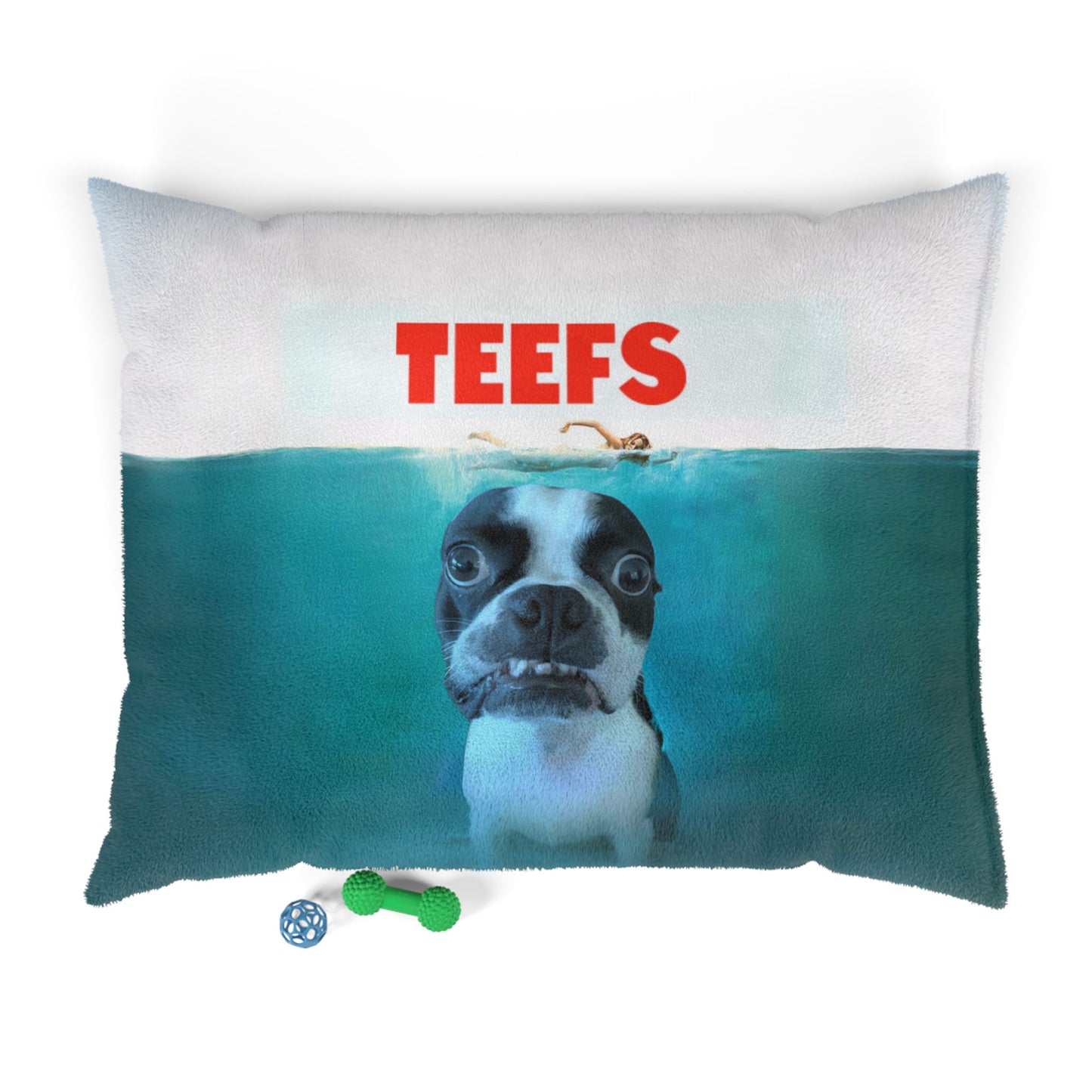 Teefs' Oceanic Adventure Dog Bed