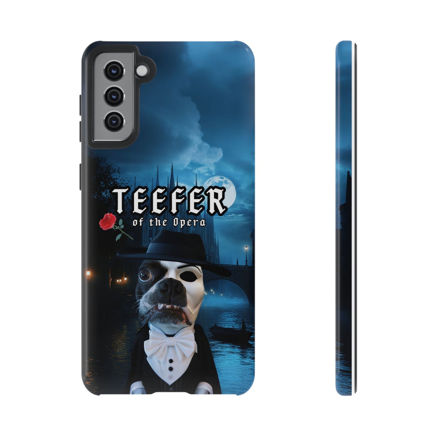 Teefer of the Opera Phone Case: Dramatic Elegance