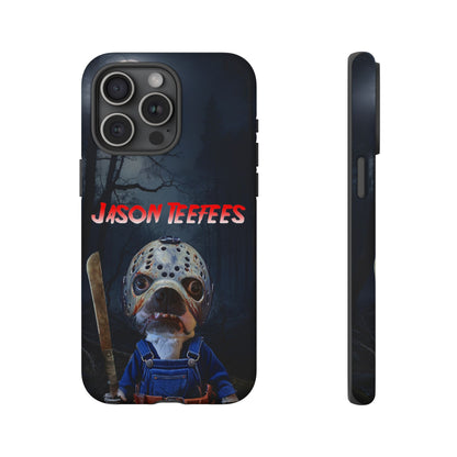 Masked Mischief: Jason Teefees Phone Case