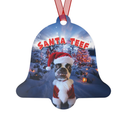 Santa Teef Ornament - Perfect Holiday Gift