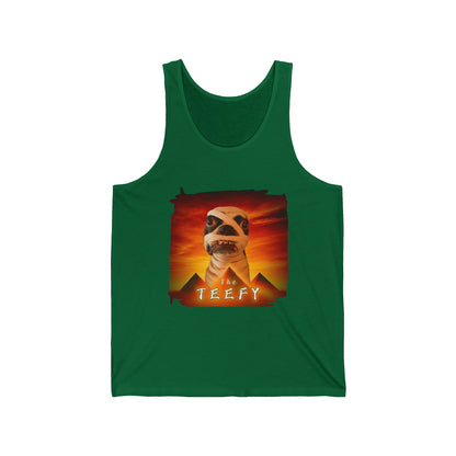 The Teefy Unisex Tank Top: Mummy's Casual Charm