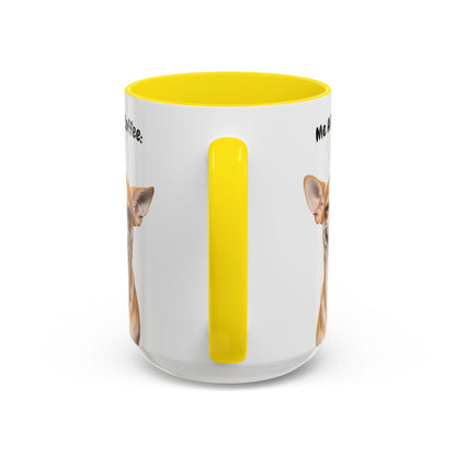 Funny Chihuahua Coffee Mug – Me Before Coffee / Me After Coffee – Cute Chihuahua Teeth Design – Teefers Original