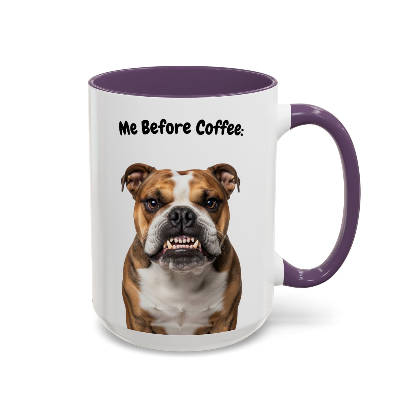 Bulldog Before & After Coffee Mug