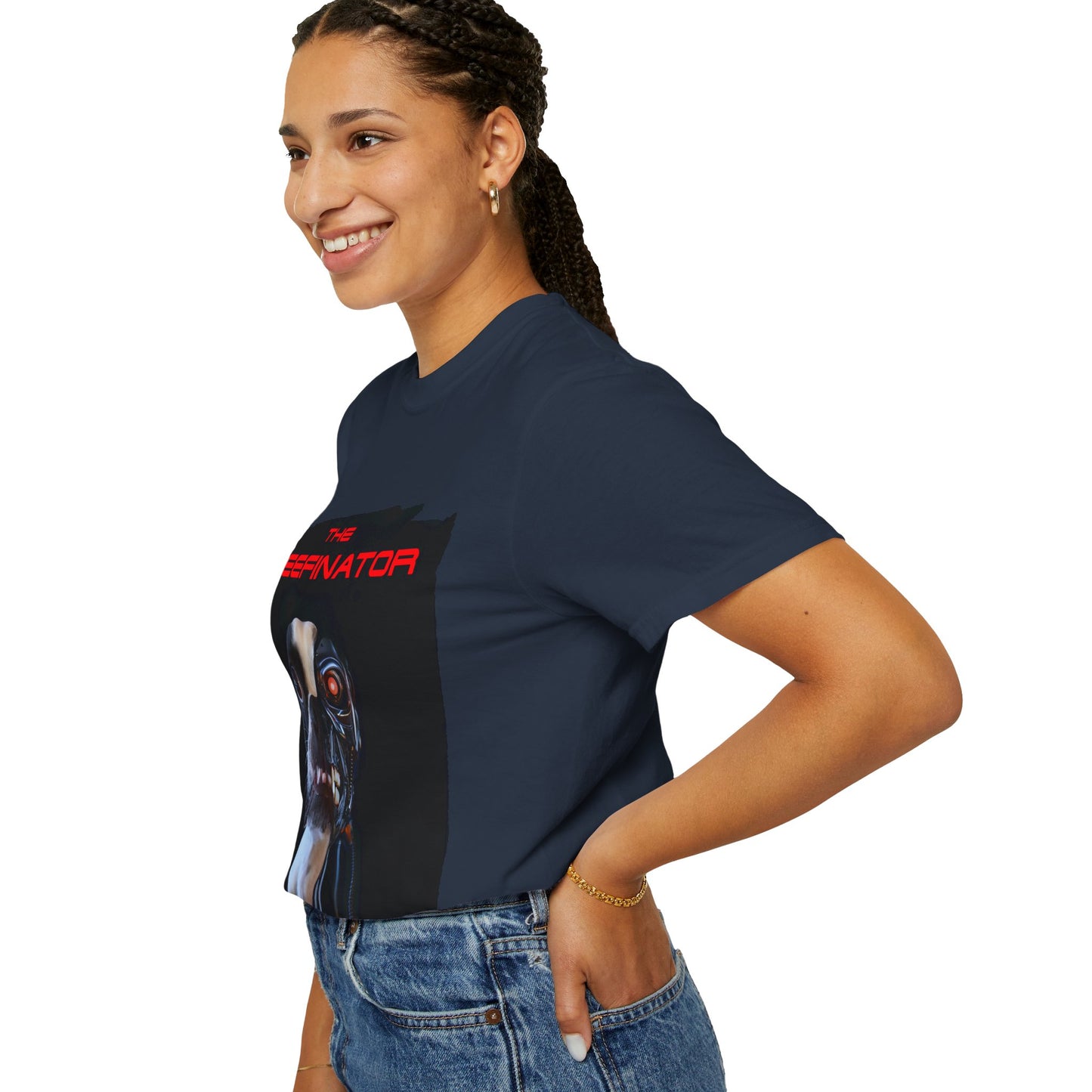 The Teefinator Unisex T-Shirt: Armor of Tomorrow