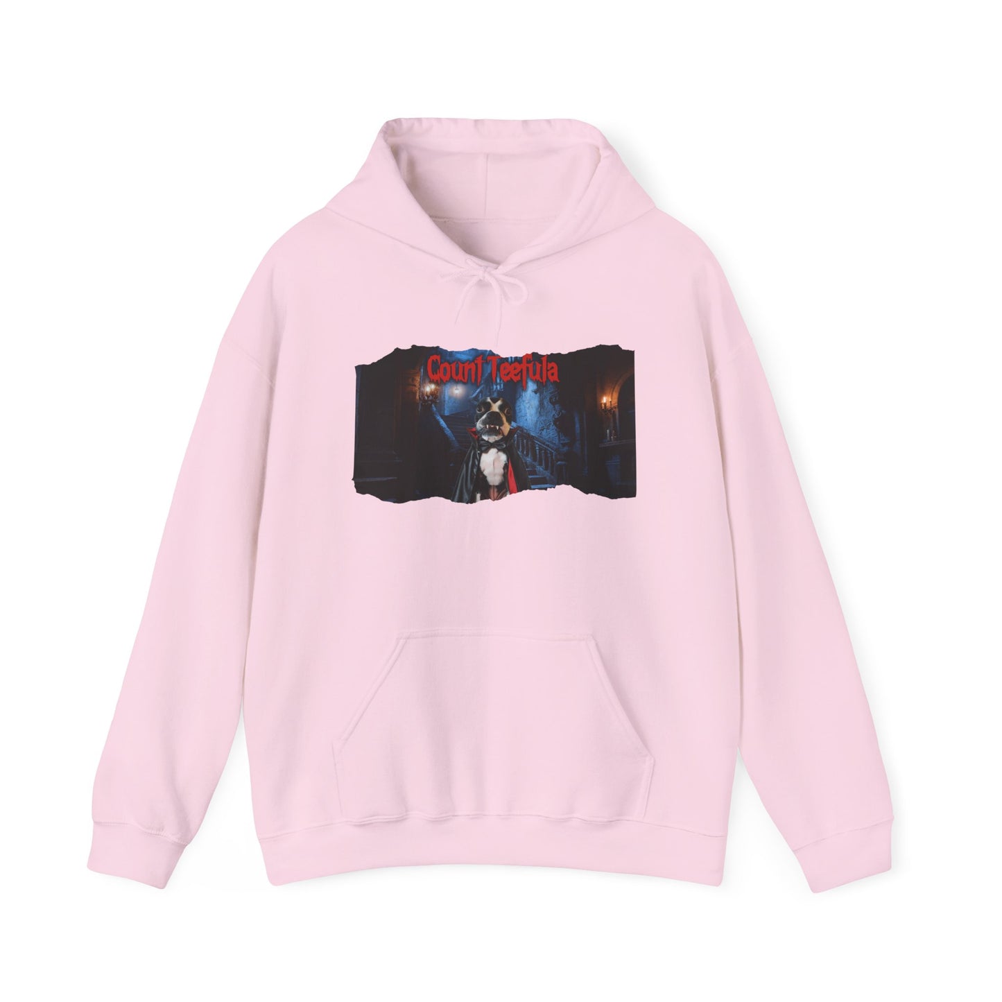 Count Teefula Unisex Pullover Hoodie: Midnight Elegance