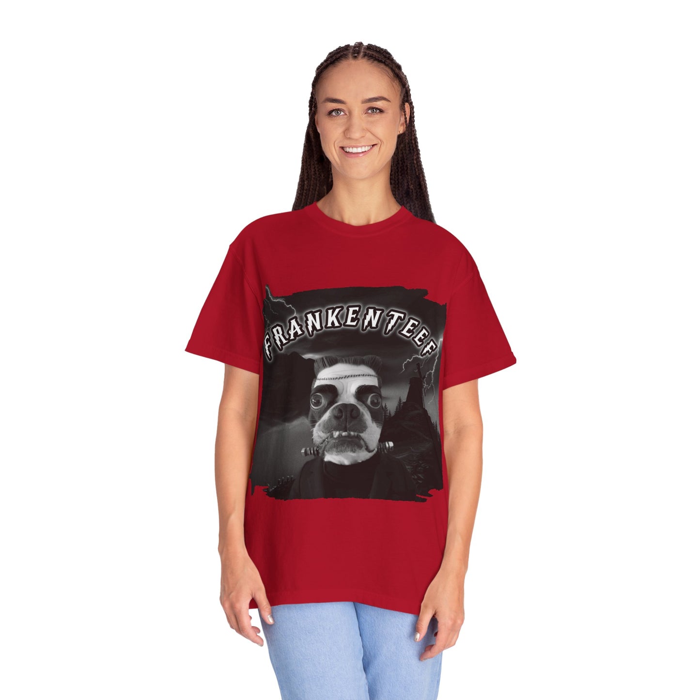 Frankenteef Unisex T-Shirt: Classic Monster Charm