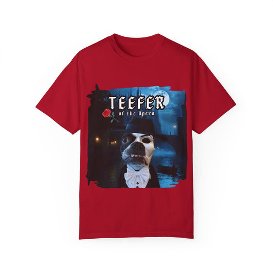Teefer of the Opera Unisex T-Shirt: Curtain Call Comfort
