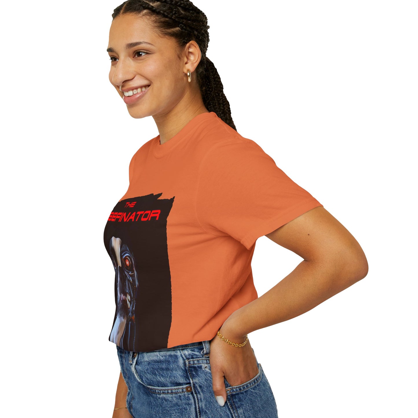 The Teefinator Unisex T-Shirt: Armor of Tomorrow