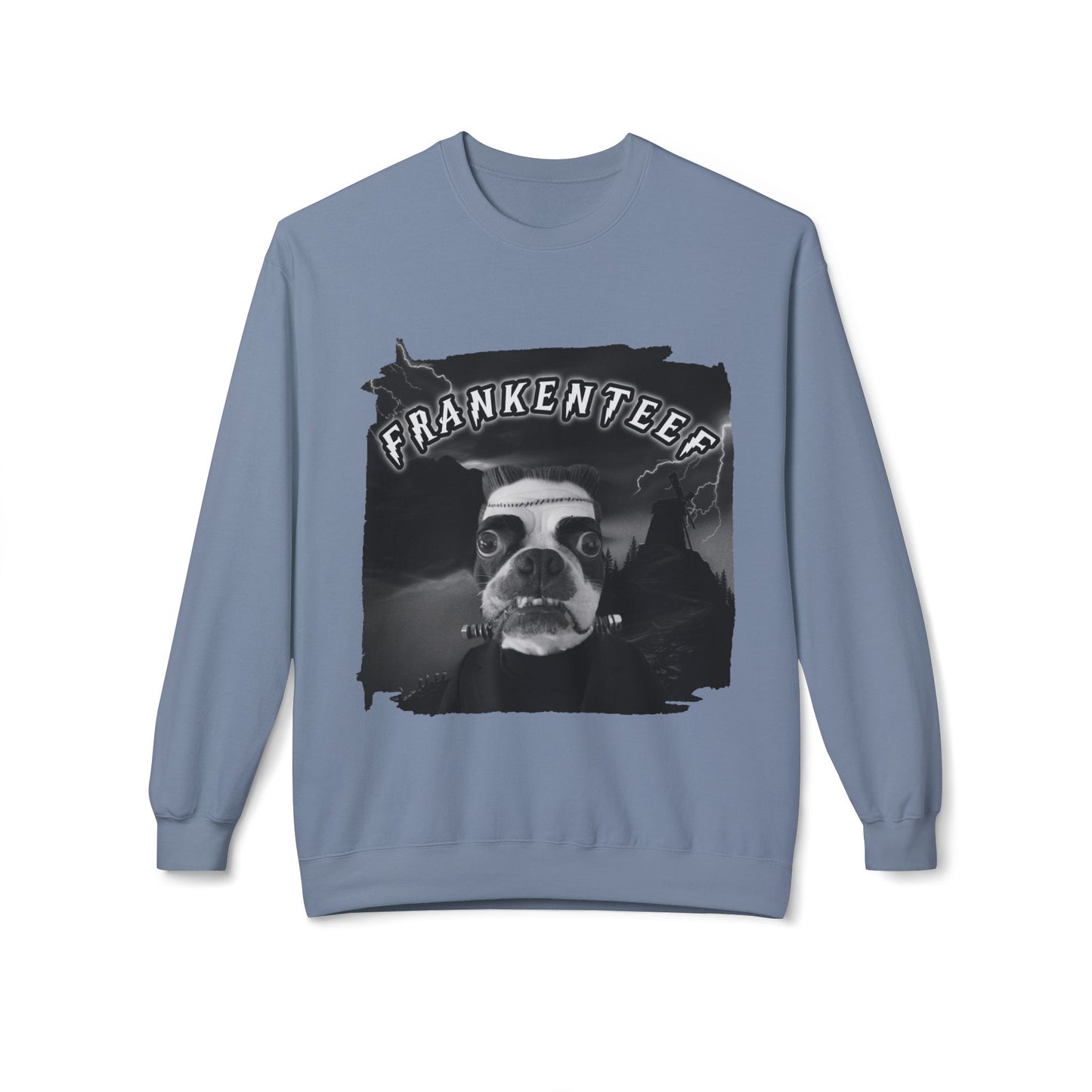 Frankenteef Crewneck Sweatshirt: Monster's Embrace