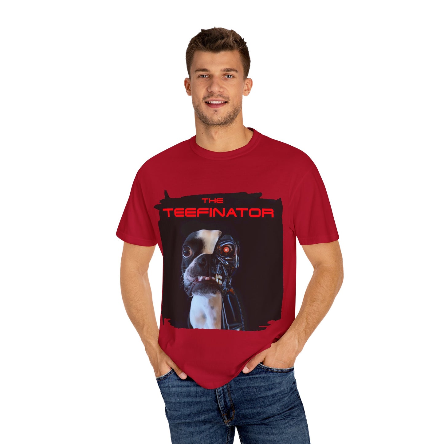 The Teefinator Unisex T-Shirt: Armor of Tomorrow