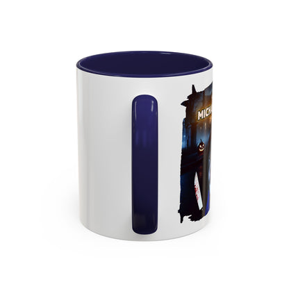 Michael Teefers Accent Mug – Brew with a Slasher Twist