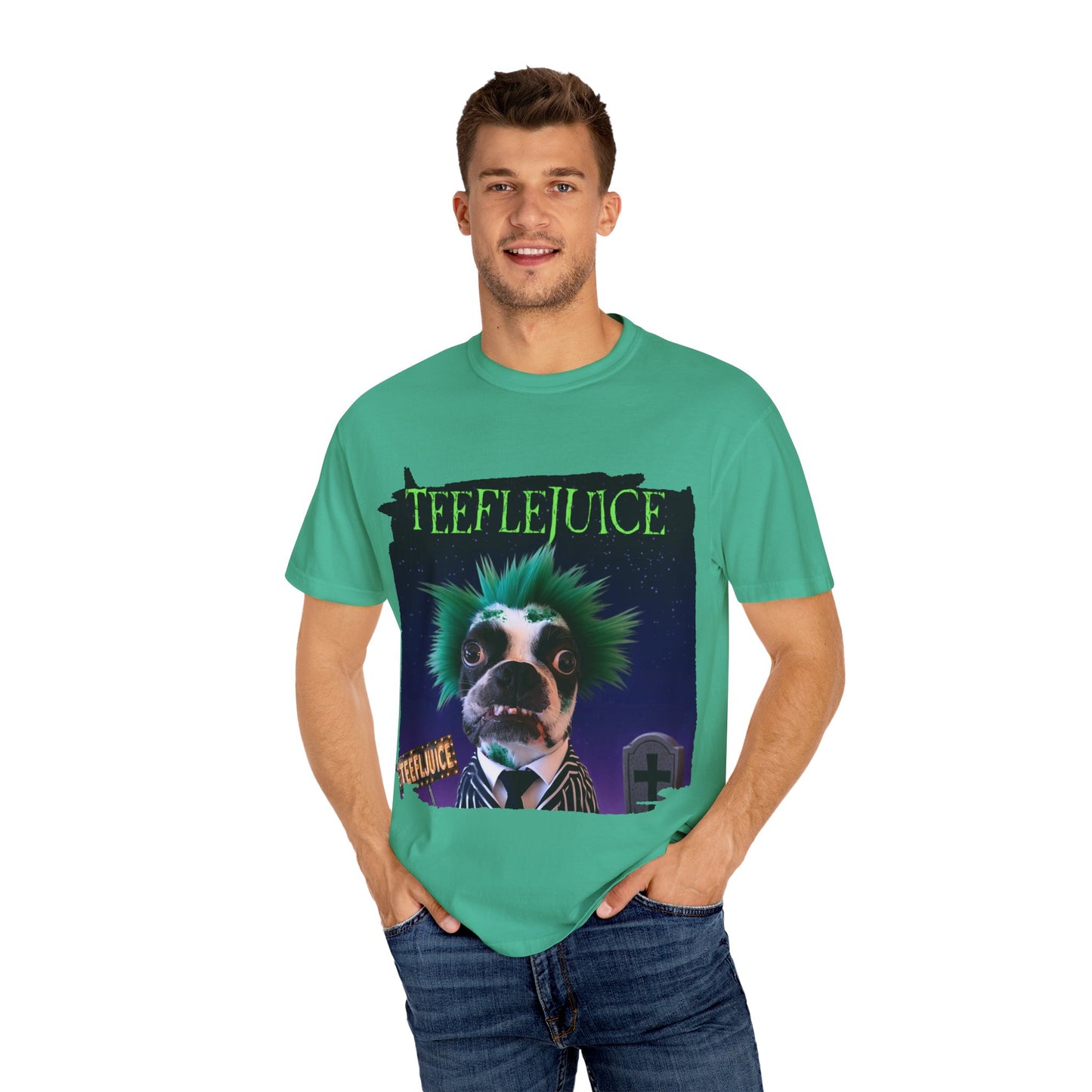 Teeflejuice Unisex T-Shirt: Stylishly Spooky Comfort