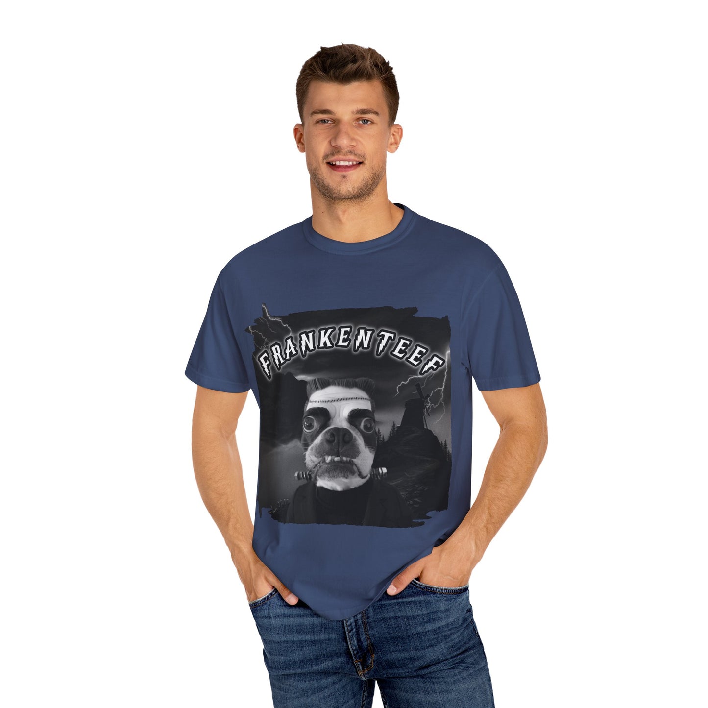 Frankenteef Unisex T-Shirt: Classic Monster Charm
