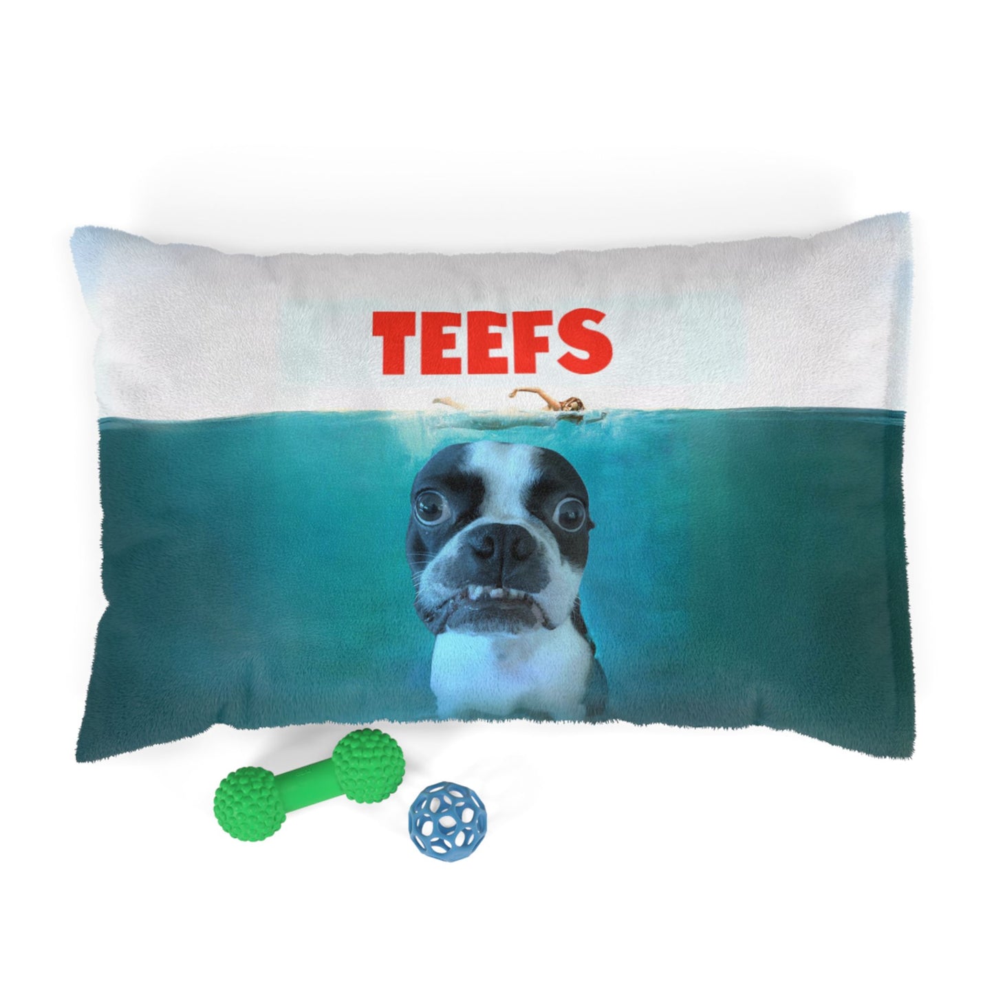 Teefs' Oceanic Adventure Dog Bed