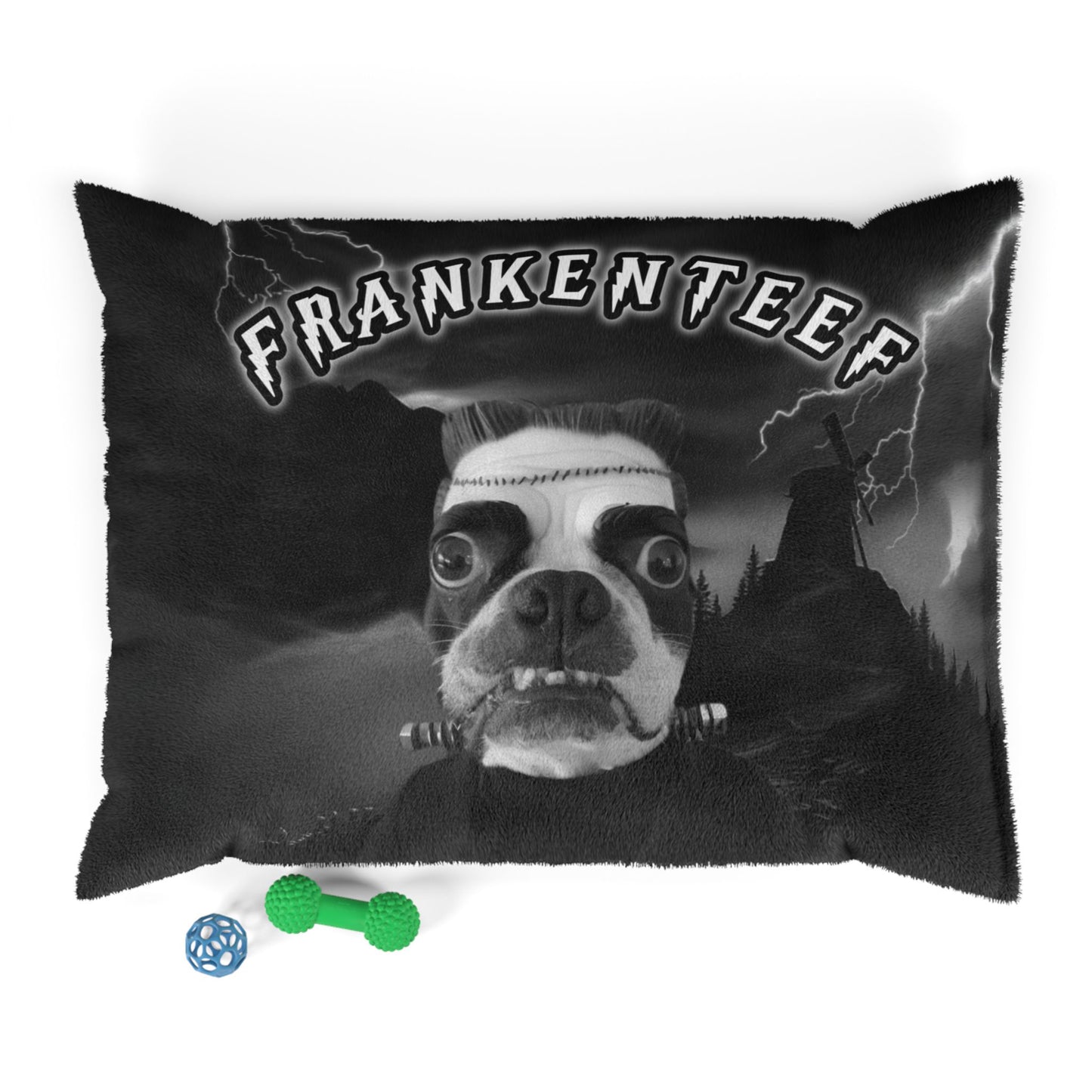 Frankenteef Monster's Lair Dog Bed