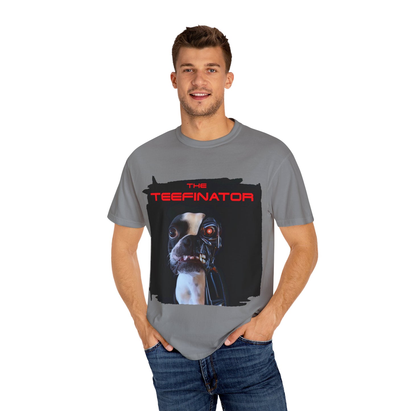 The Teefinator Unisex T-Shirt: Armor of Tomorrow