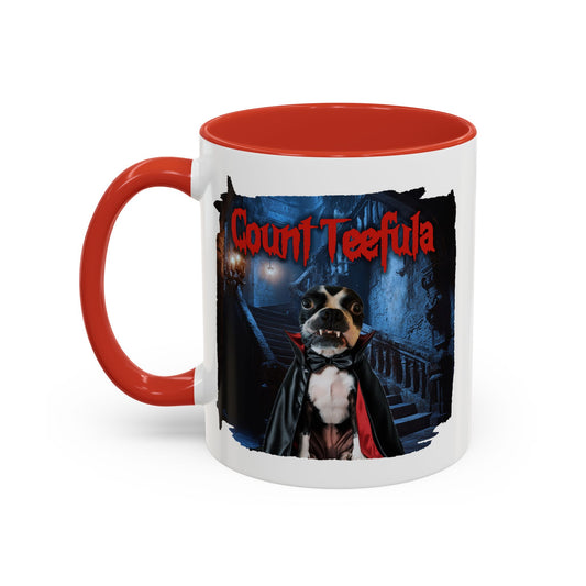 Sip with Count Teefula: Accent Mug