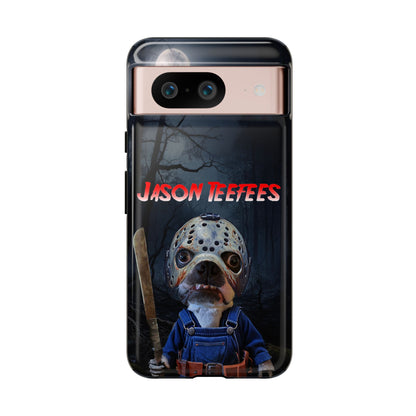 Masked Mischief: Jason Teefees Phone Case