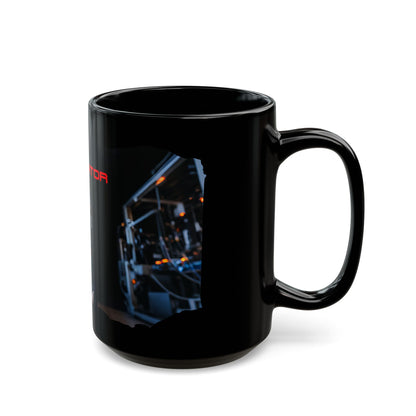 The Teefinator Coffee Mug: Morning Mission Fuel
