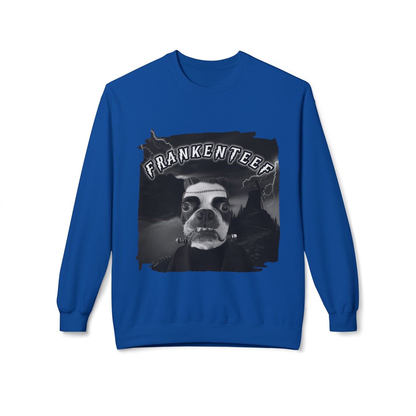 Frankenteef Crewneck Sweatshirt: Monster's Embrace