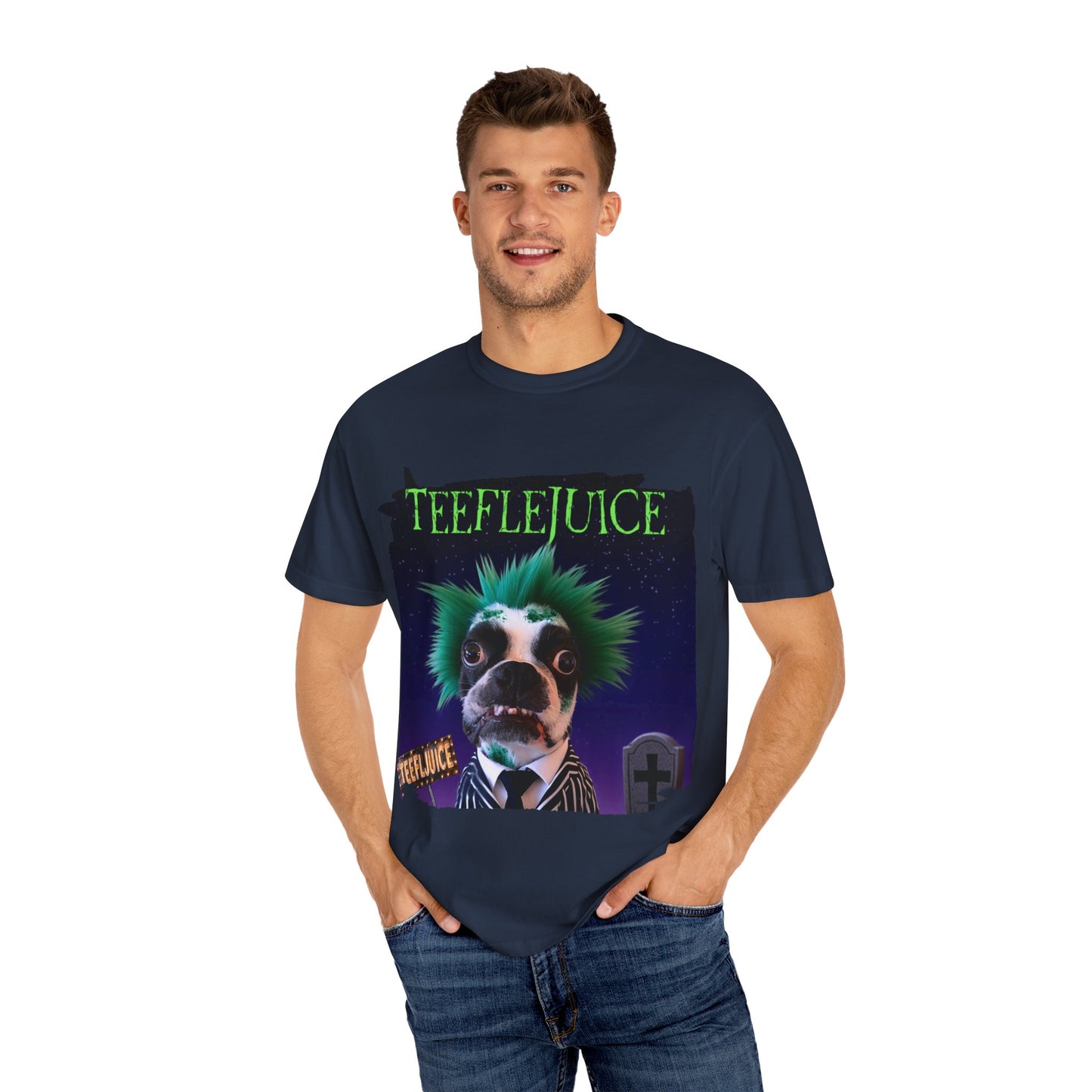 Teeflejuice Unisex T-Shirt: Stylishly Spooky Comfort