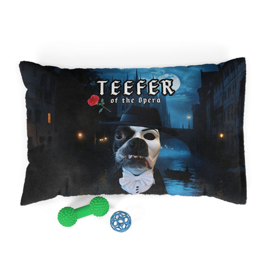 Teefer of the Opera Phantom's Repose Dog Bed