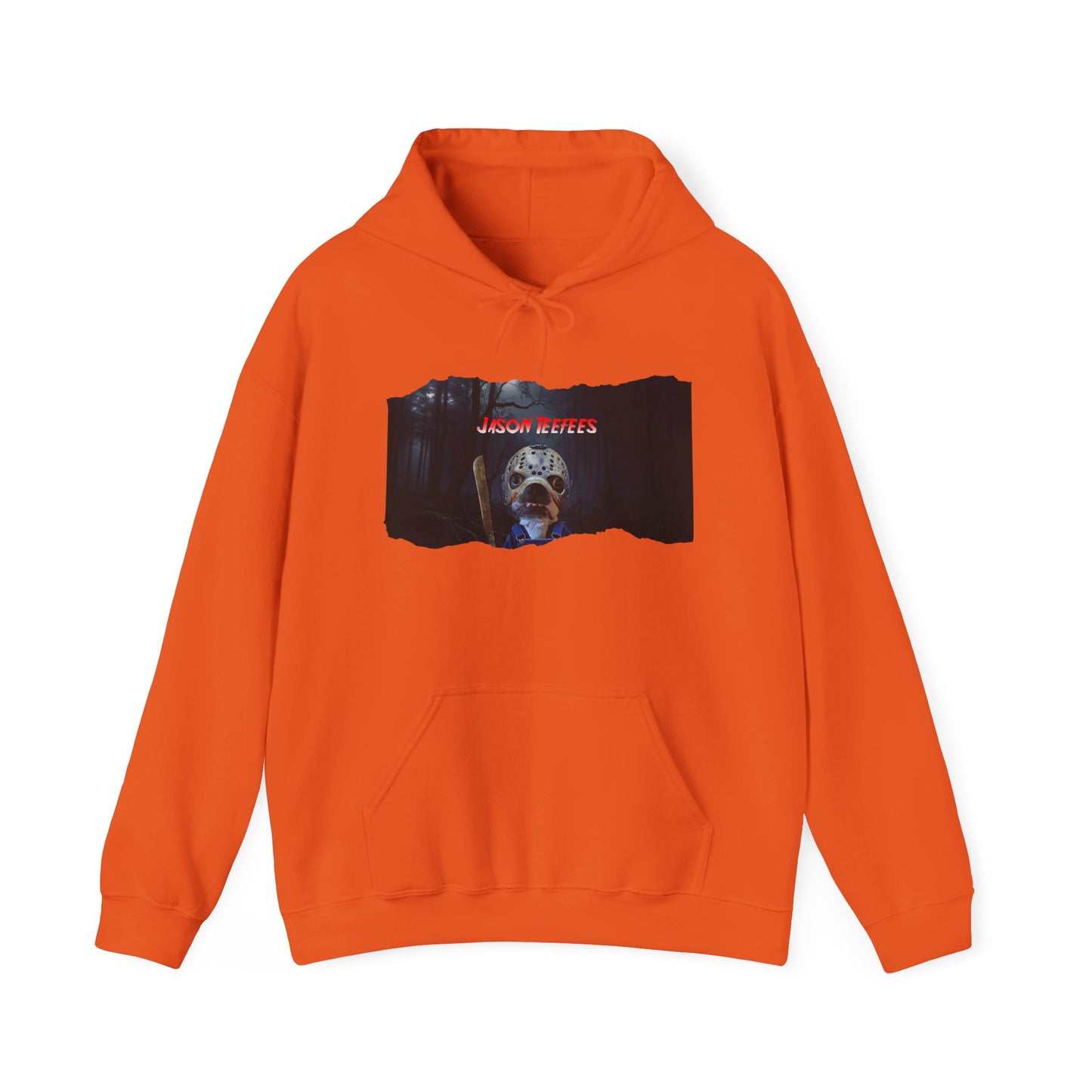 Jason Teefees Unisex Pullover Hoodie: Camp Crystal Comfort