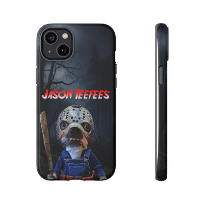 Masked Mischief: Jason Teefees Phone Case