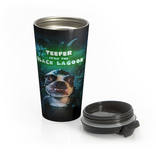 Swamp Sips: Teefer from the Black Lagoon Travel Mug