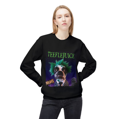 Teeflejuice Crewneck Sweatshirt: Spooky Spectacle Comfort
