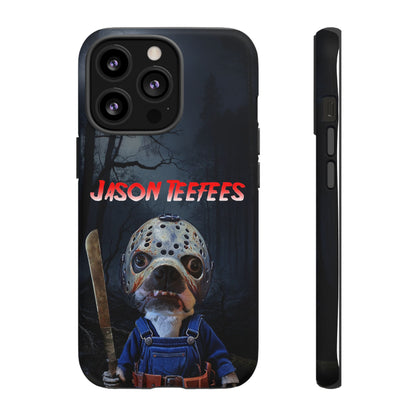 Masked Mischief: Jason Teefees Phone Case