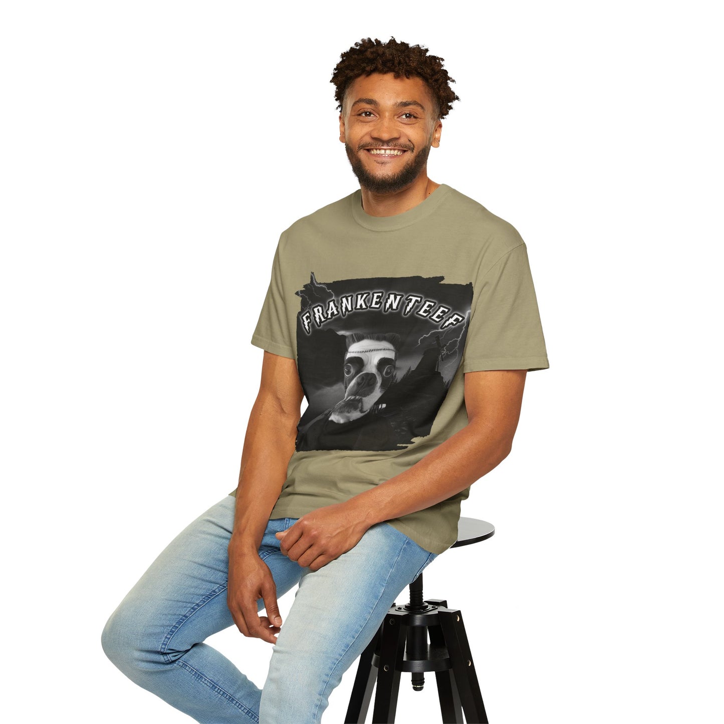 Frankenteef Unisex T-Shirt: Classic Monster Charm