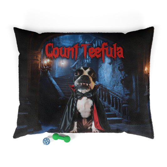 Count Teefula's Castle Comfort Dog Bed
