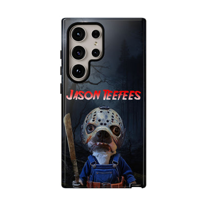 Masked Mischief: Jason Teefees Phone Case