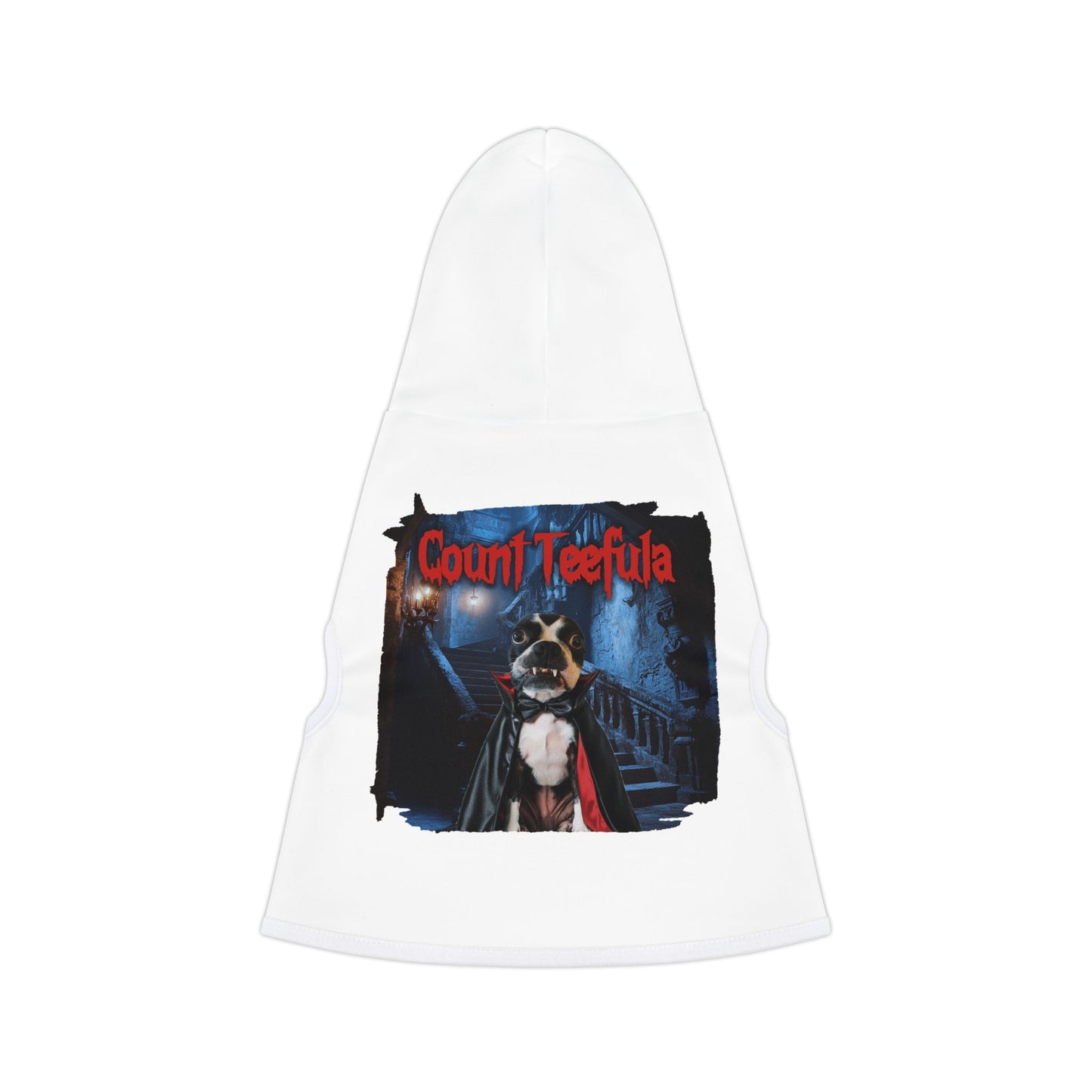 Count Teefula Pet Hoodie: Vampiric Cuteness Unleashed