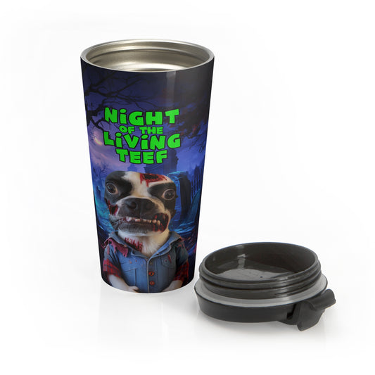 Night of the Living Teef Travel Mug: Zombie Brews