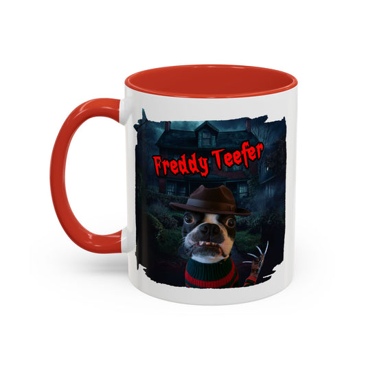 Freddy Teefer Accent Mug: Nightmare Brews Await