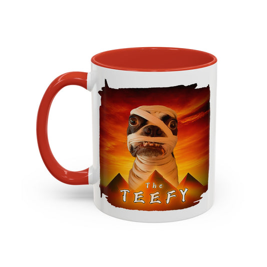 Mummified Mornings: The Teefy Accent Mug
