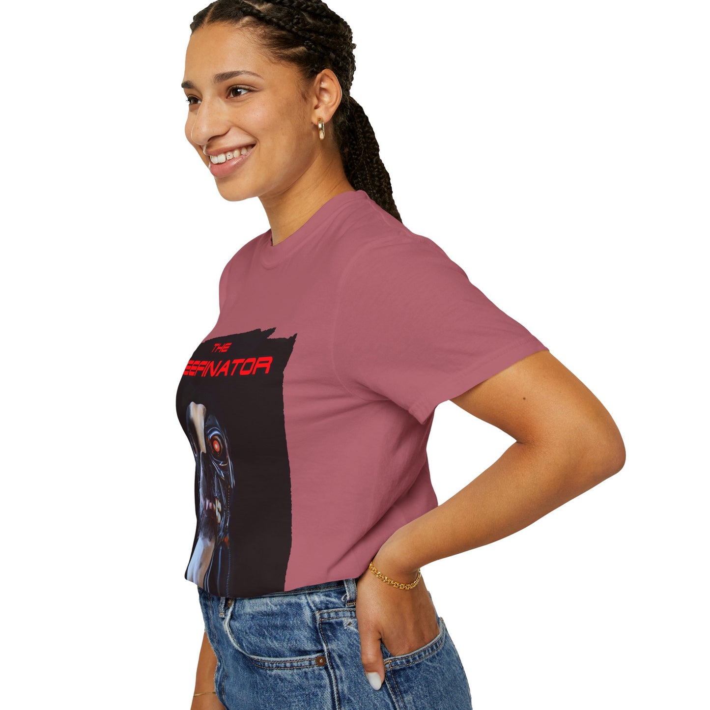 The Teefinator Unisex T-Shirt: Armor of Tomorrow
