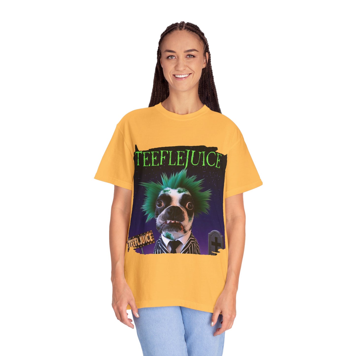 Teeflejuice Unisex T-Shirt: Stylishly Spooky Comfort