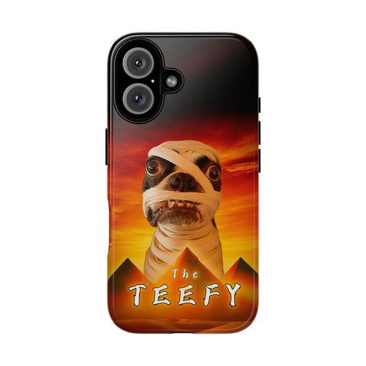 The Teefy Phone Case: Perfect for Teef and Classic Horror Enthusiasts